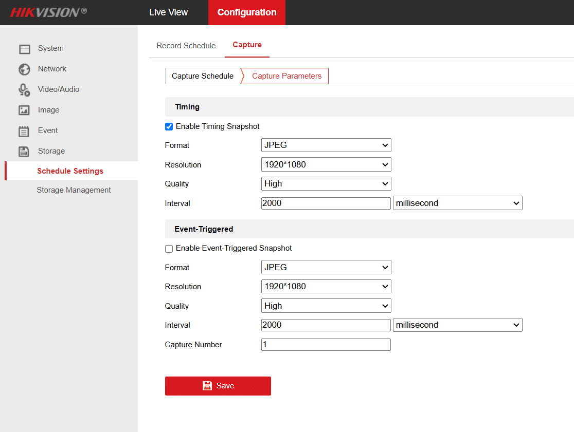 Hikvision FTP Configuration