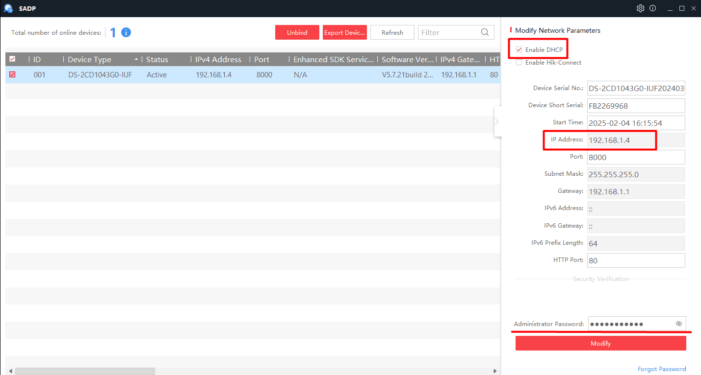 Hikvision FTP Configuration